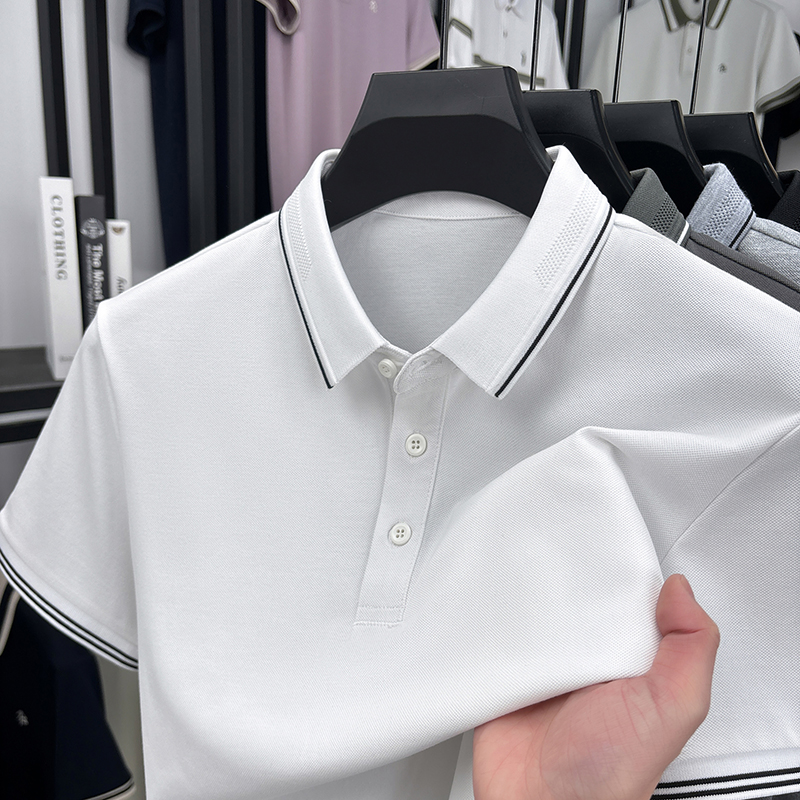 Men'S Polo Formal Wear - TFETTERS 2026 Summer Men's British Style