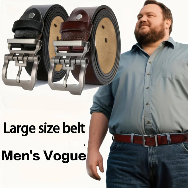 Men Formal Wear With Jeans - 110-165cm Plus Size Men Genuine Leather