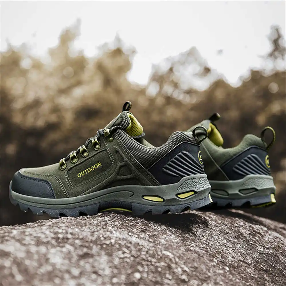 Khaki Formal Wear Men - Non-slip Lace Up Hiking Tennis For