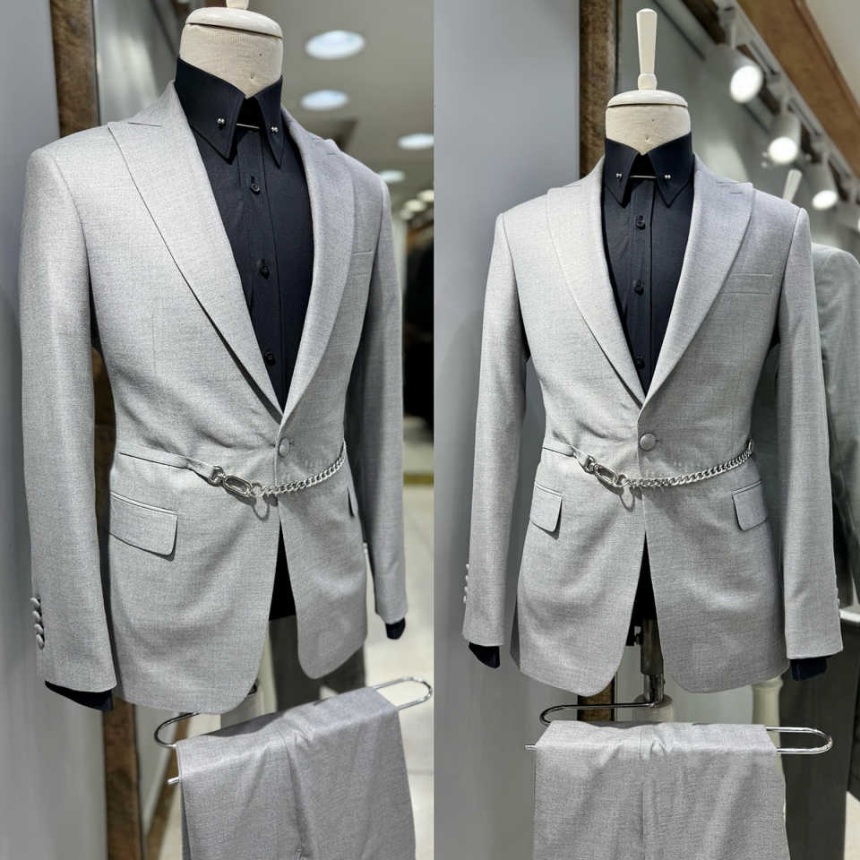 Men'S Formal Wear No Suit - Casual Men Suits 3 Pieces Jacket