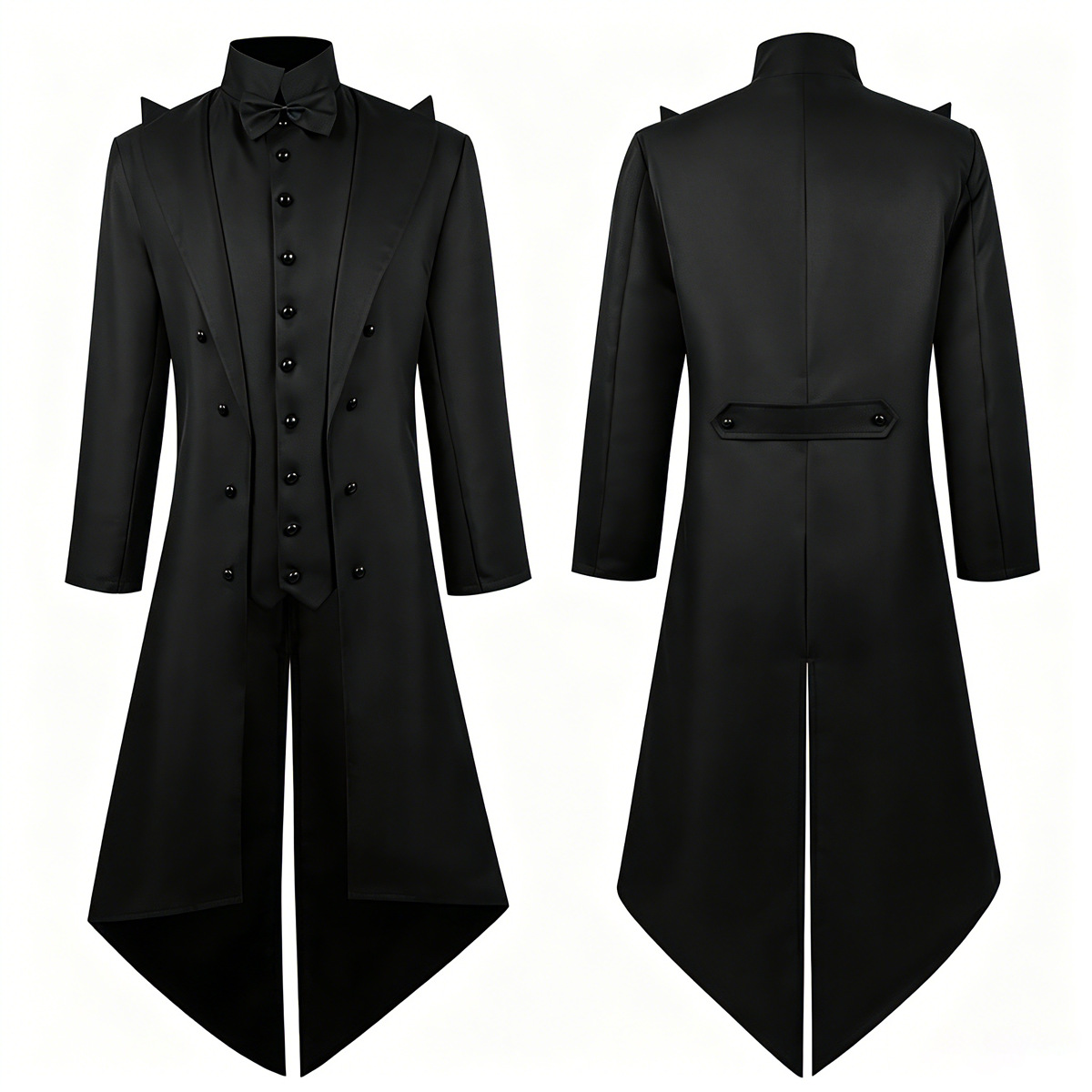 Men'S Medieval Formal Wear - Vintage Gothic Men's Tailcoat Medieval Gentleman