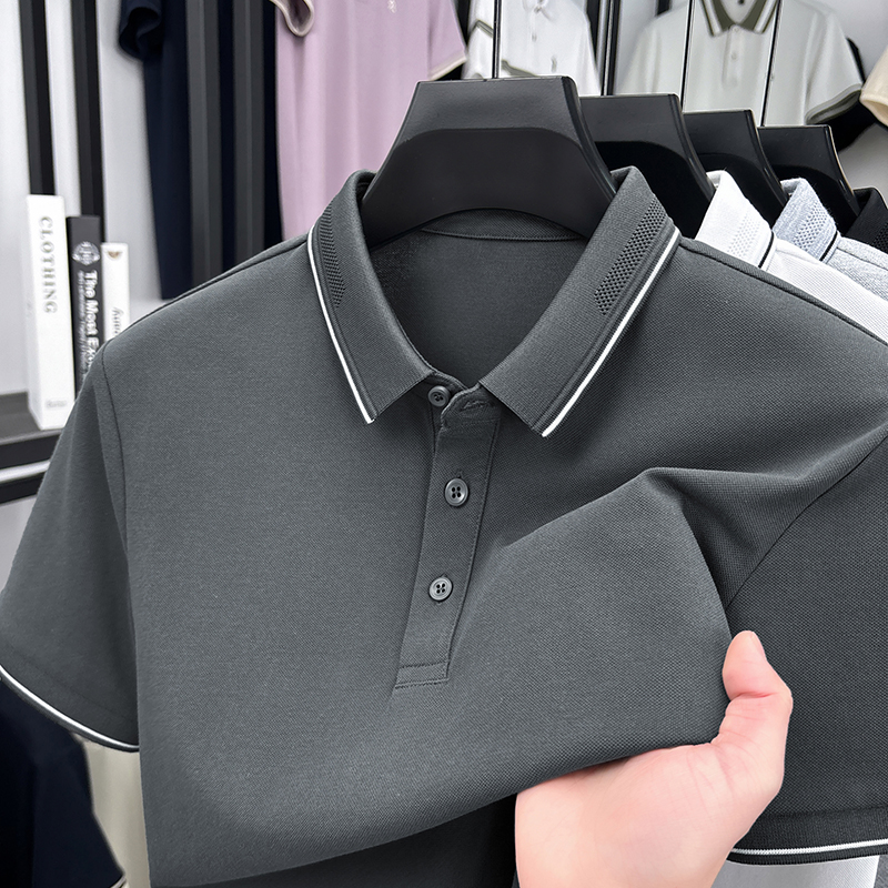 TFETTERS 2026 Summer Men's Bri - Men'S Polo Formal Wear recension och pris