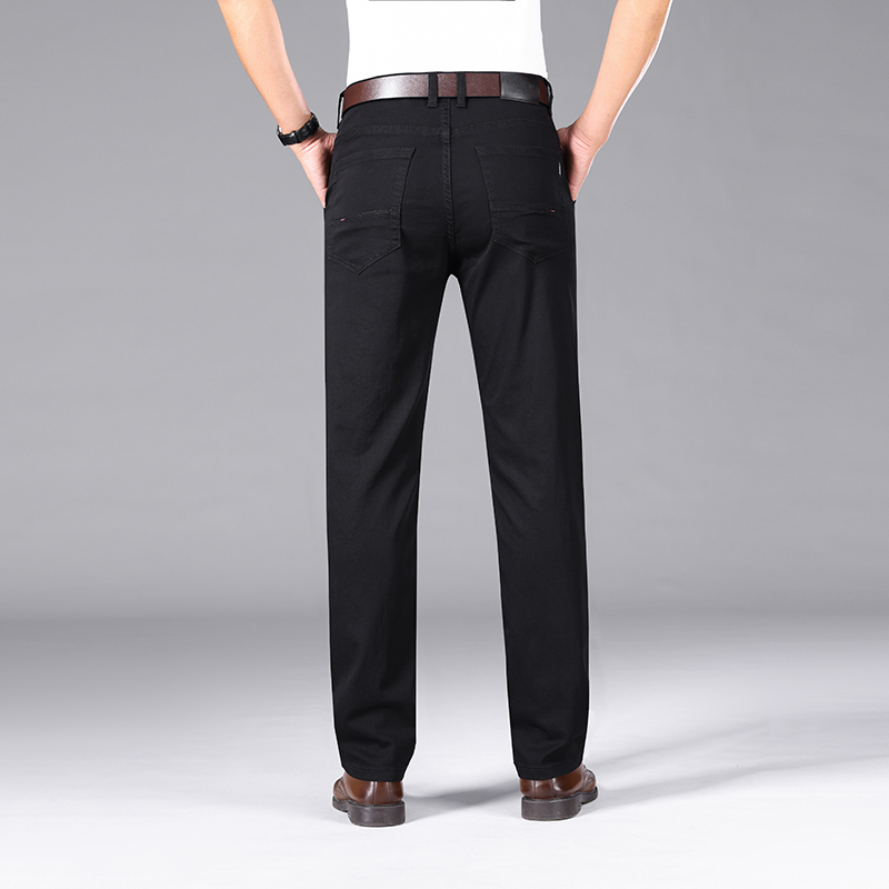 Pure Black Jeans Men's Summer  - Men Formal Wear With Jeans recension och pris