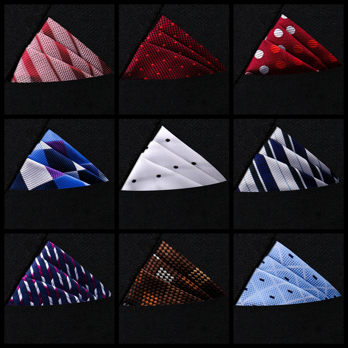 Pocket Square High Grade New S - Pocket Square Set recension och pris
