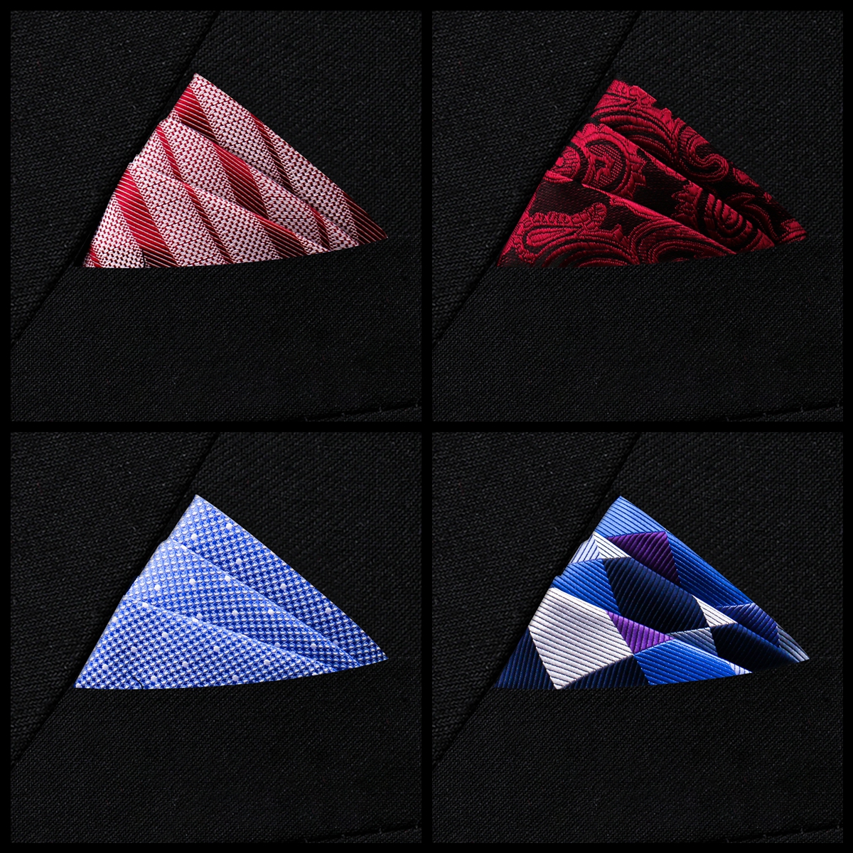 Pocket Square High Grade New S - Pocket Square Set recension och pris
