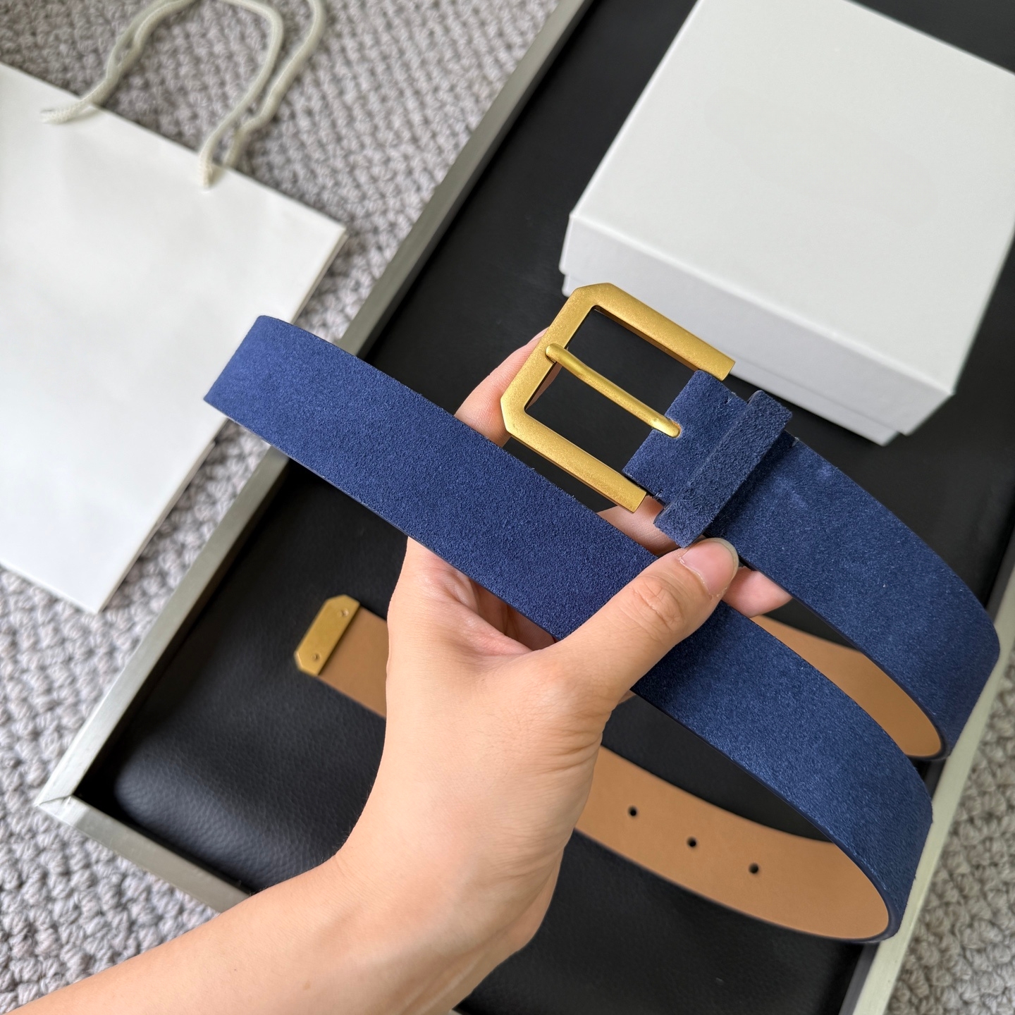 Luxury Brand Men's Belt Handma - Men Formal Wear Brands recension och pris