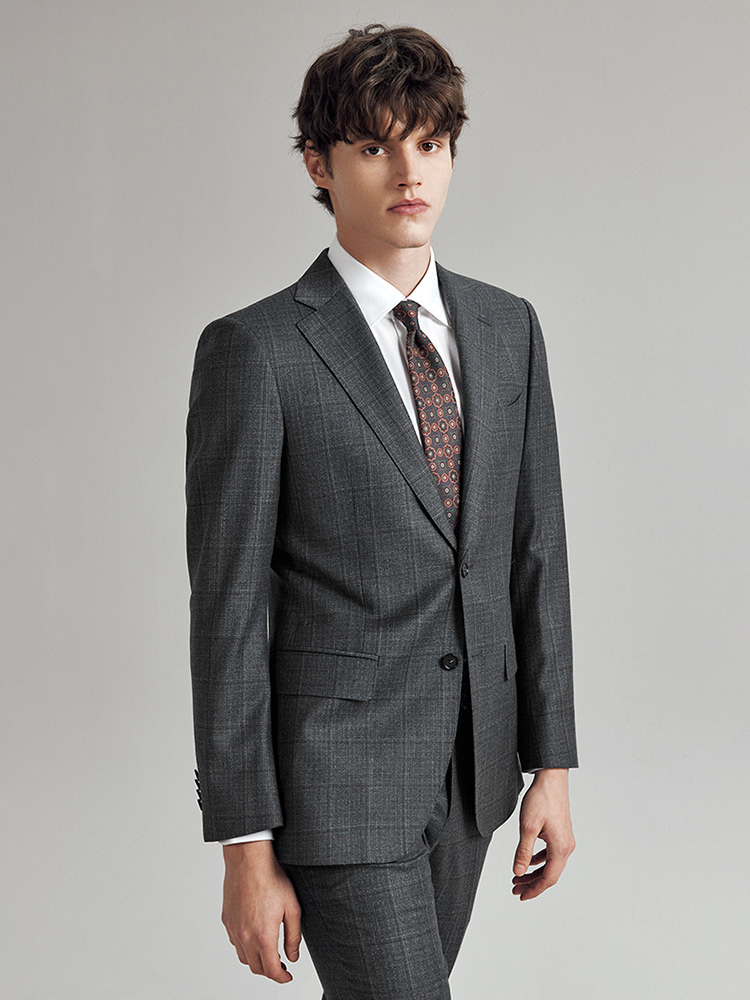 100% Wool Suits For Men Slim F - Men Formal Wear In Summer recension och pris