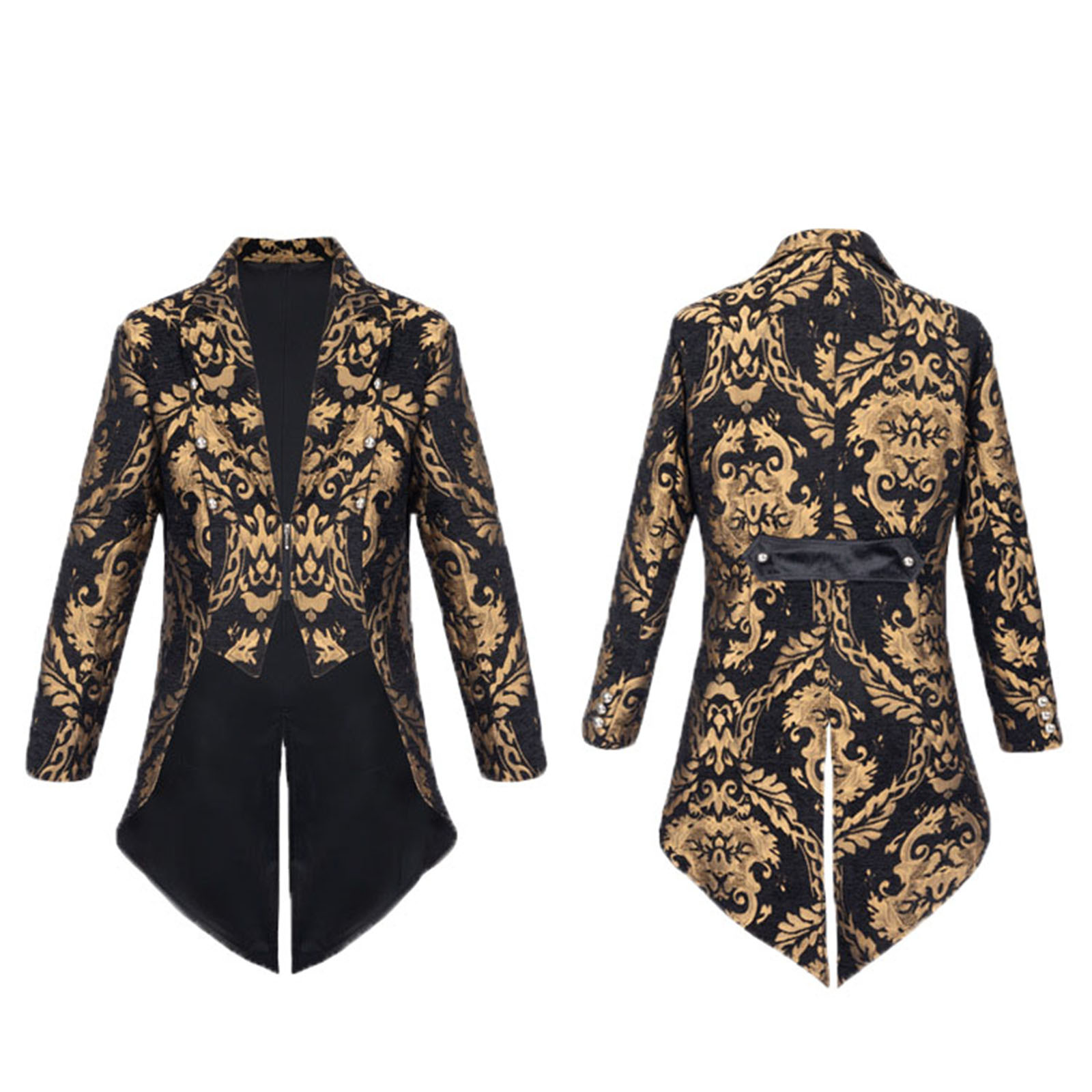 Medieval Mens Tailcoat Steampu - Men'S Medieval Formal Wear recension och pris