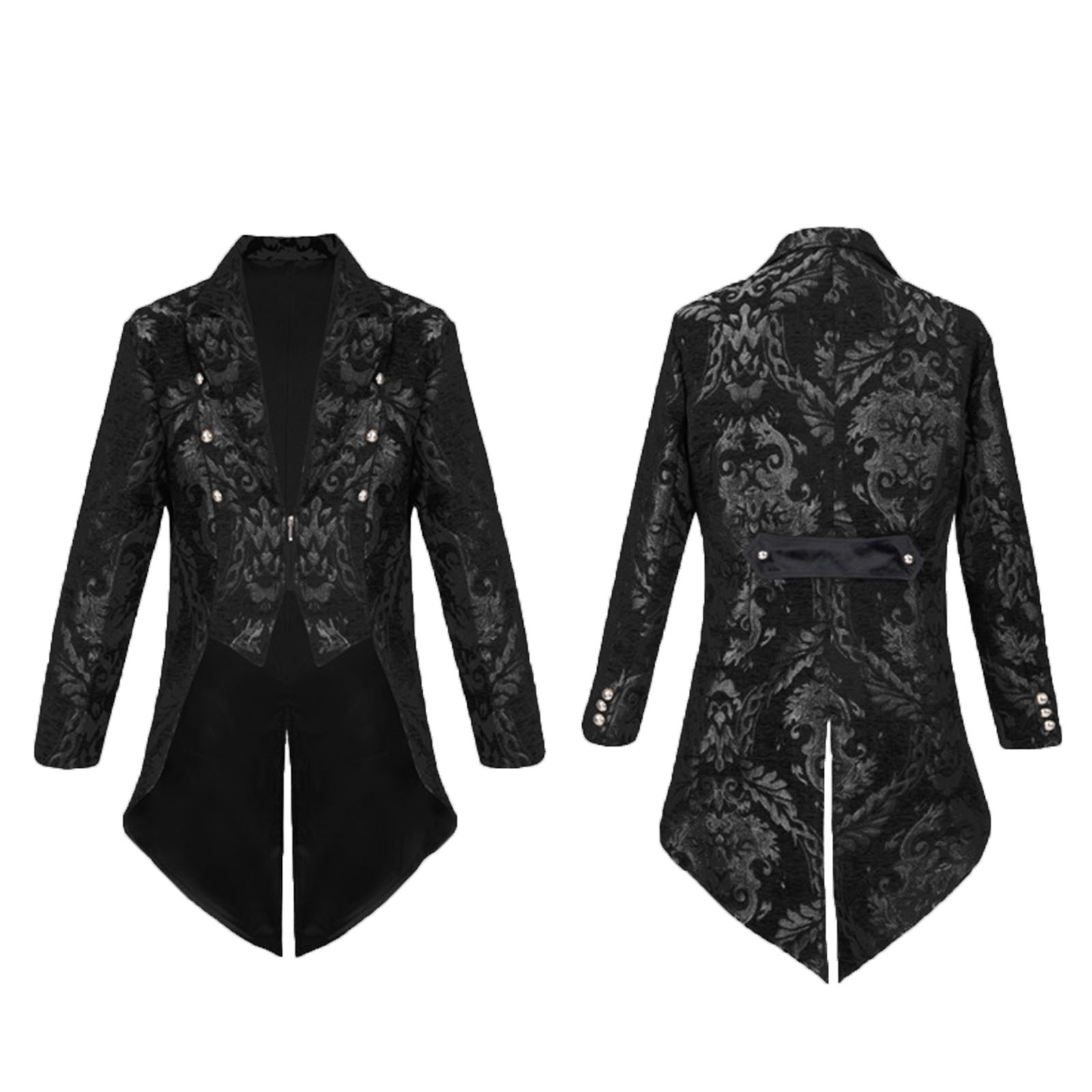 Medieval Mens Tailcoat Steampu - Men'S Medieval Formal Wear recension och pris