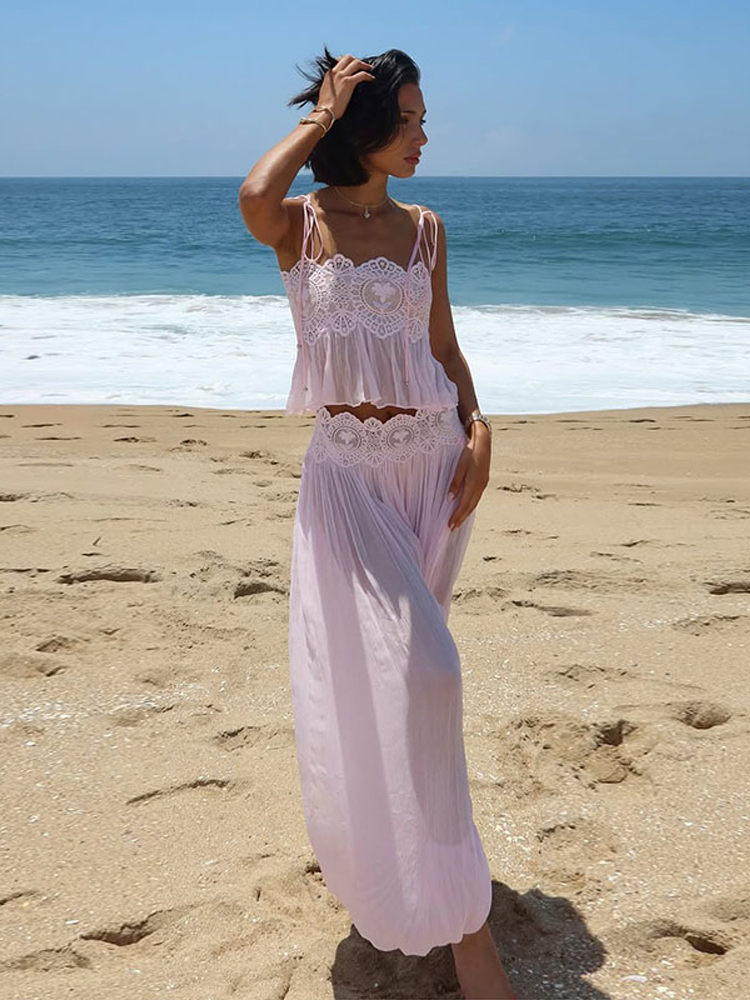 Beach Lace Hollow Out Women's  - Men'S Formal Beach Wear recension och pris