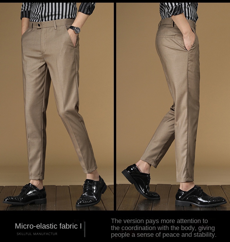 Summer Suit Pants Men Red Blac - Men Formal Wear In Summer recension och pris