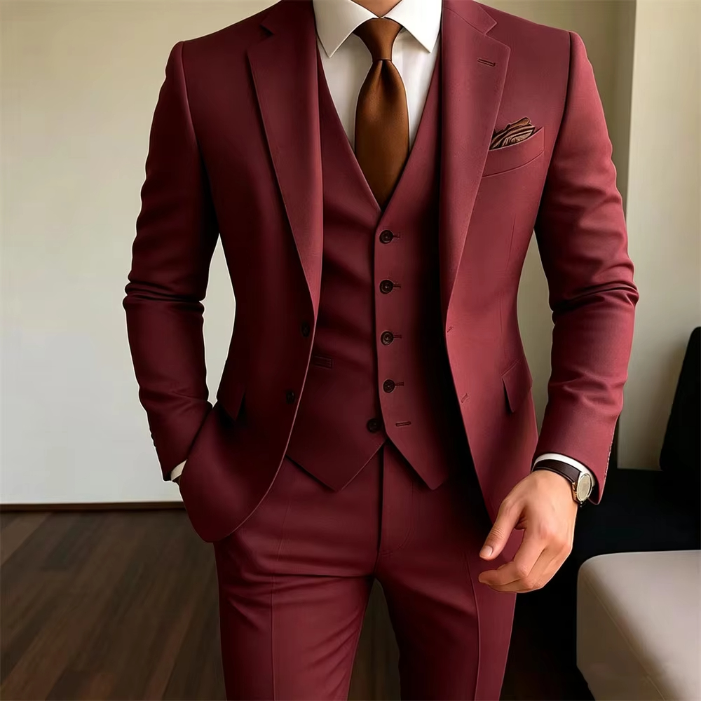 Khaki Men's Suits 3 Pieces Jac - Khaki Formal Wear Men recension och pris