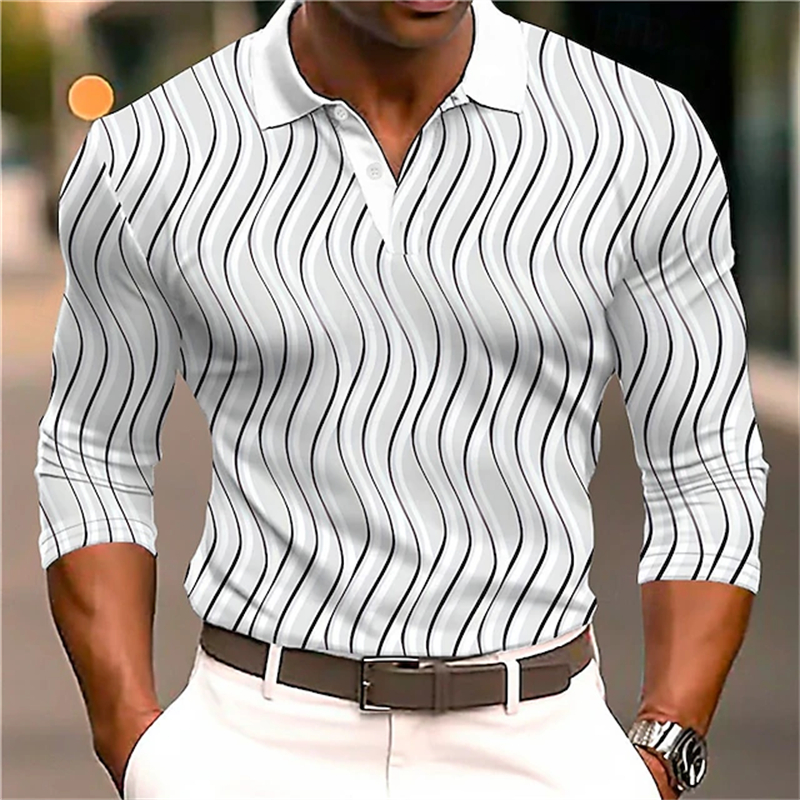 Men's  Long Sleeve Polo Shirt  - Men'S Polo Formal Wear recension och pris