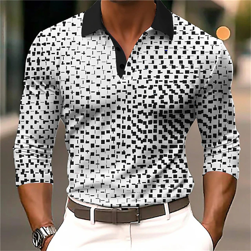 Men's  Long Sleeve Polo Shirt  - Men'S Polo Formal Wear recension och pris