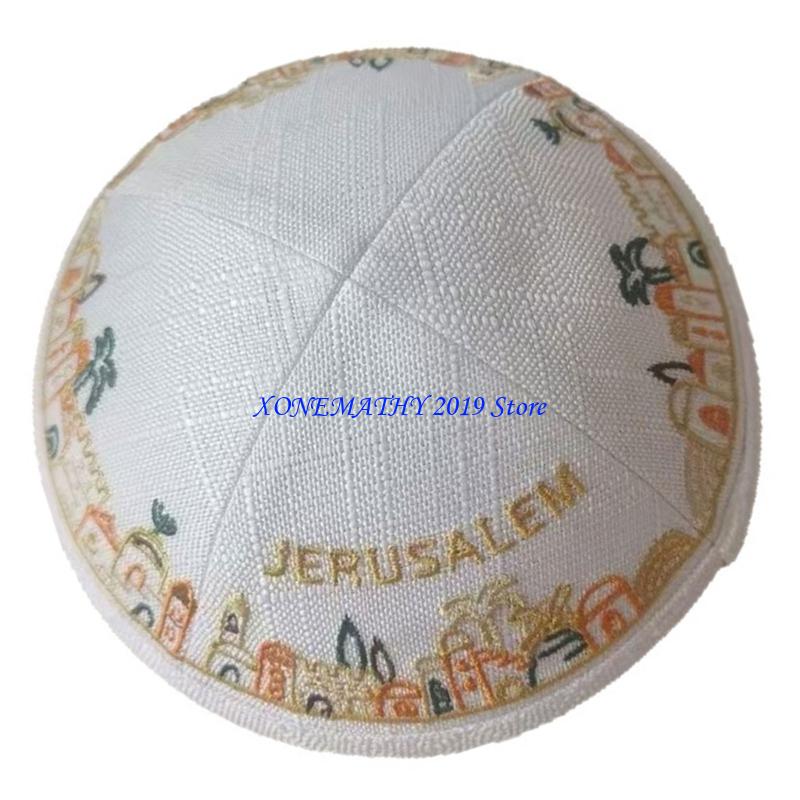 F42F Multiuse Cotton Yarmulke  - Men'S Formal Ethnic Wear recension och pris