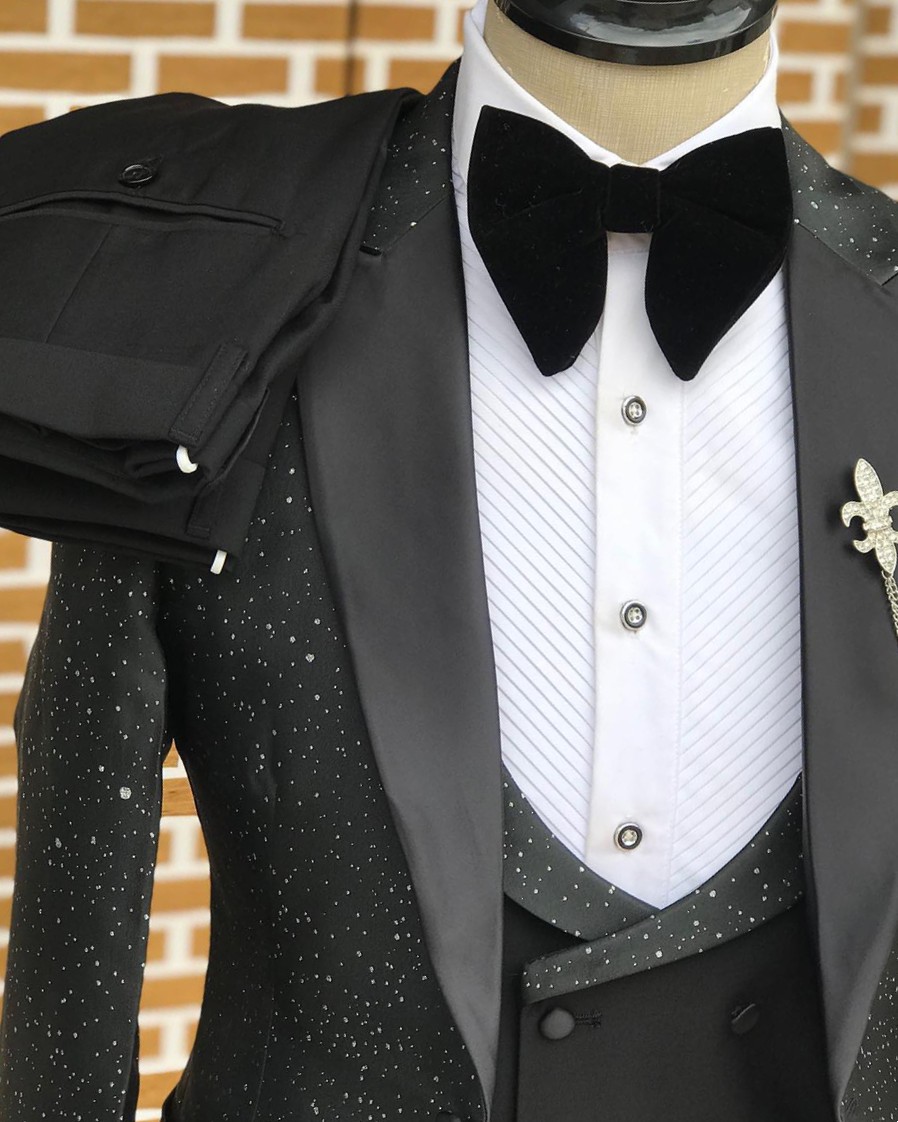 Classic Wedding Men Suits Spra - Men'S Formal Wear No Suit recension och pris