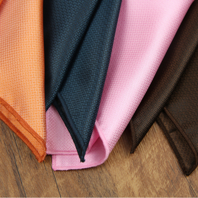24cm Classic Solid Color White - Pocket Square Set recension och pris