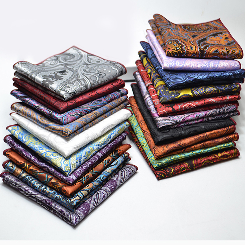 25cm Mens Classic Pocket Squar - Pocket Square Set recension och pris