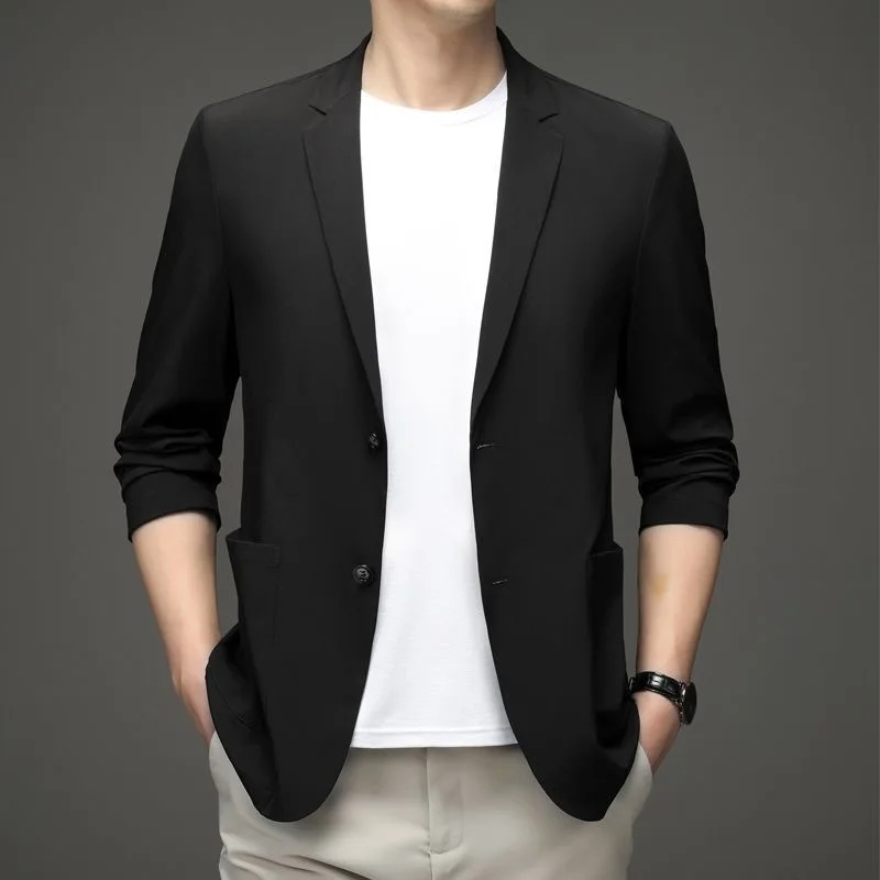 New Summer Men Thin Blazers Bu - Men Formal Wear In Summer recension och pris