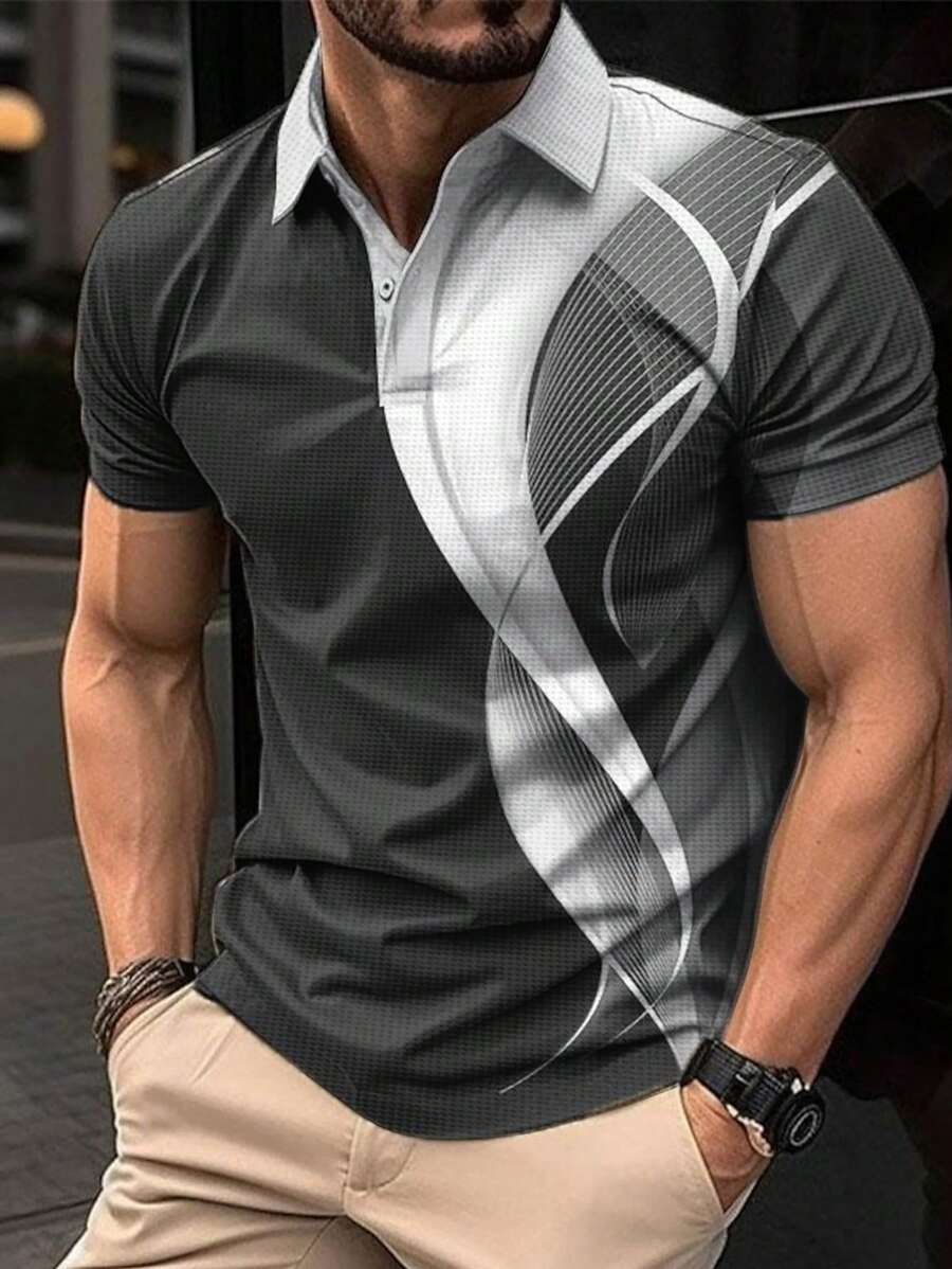 Men's Casual Short Sleeve Waff - Men'S Polo Formal Wear recension och pris