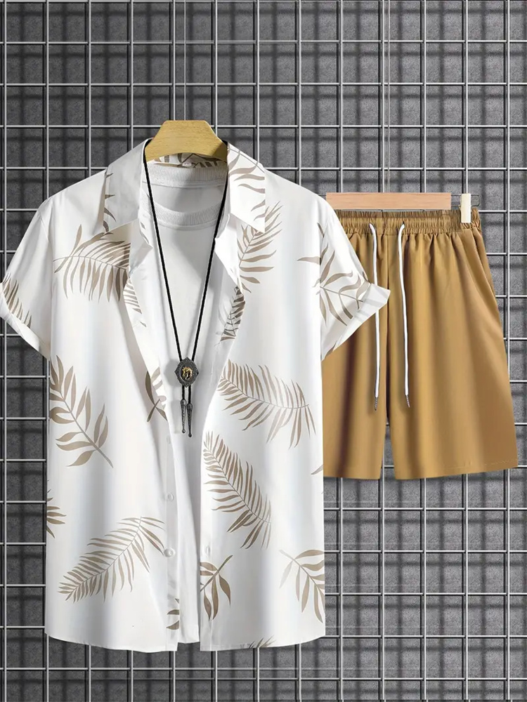 New Summer Fashion Hawaiian Me - Men'S Formal Beach Wear recension och pris