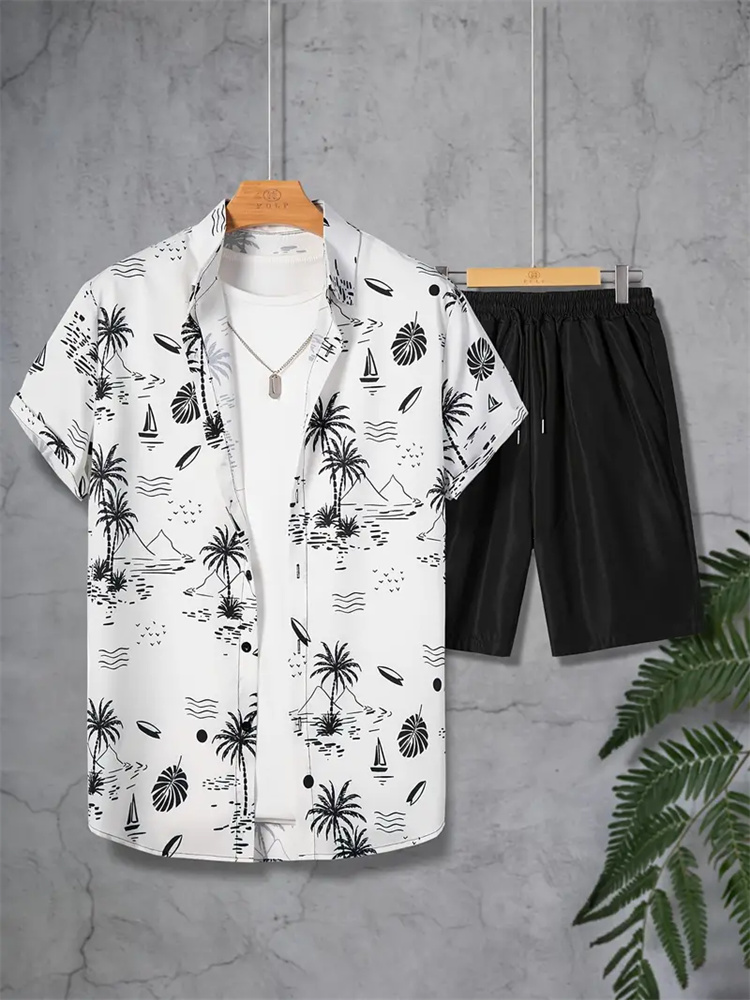New Summer Fashion Hawaiian Me - Men'S Formal Beach Wear recension och pris