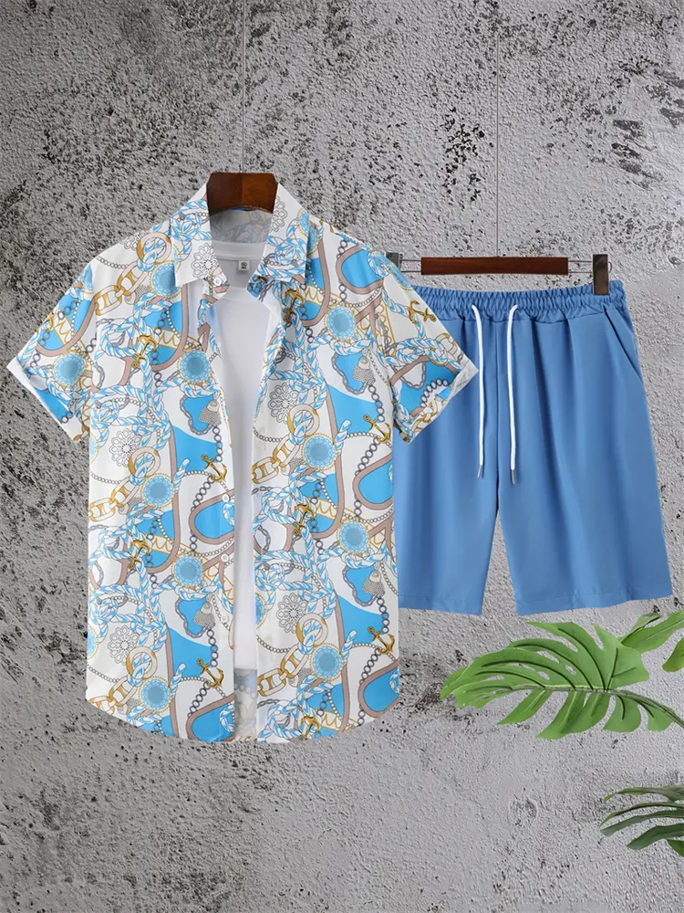 New Summer Fashion Hawaiian Me - Men'S Formal Beach Wear recension och pris