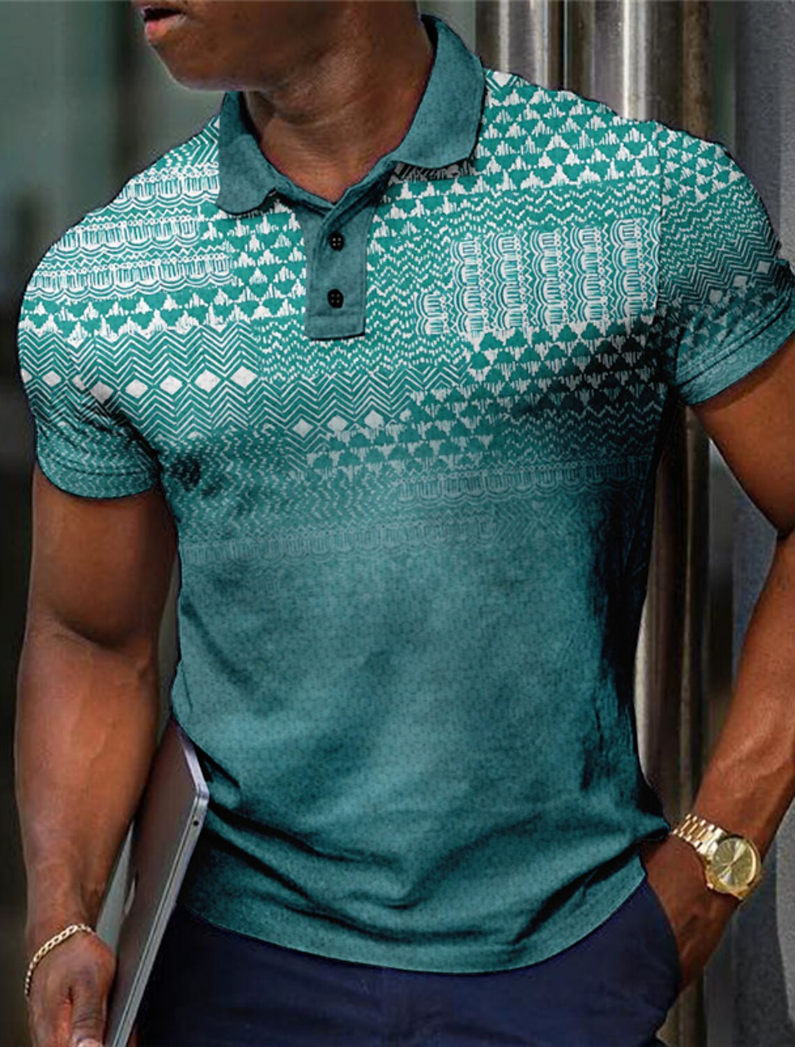 Fashion Men's Plaid Polo Shirt - Men'S Polo Formal Wear recension och pris