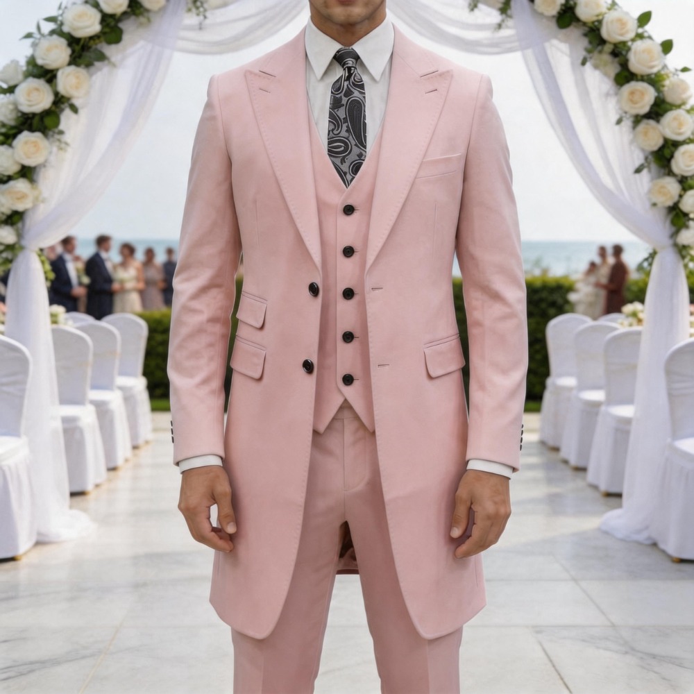 Slim Fit 3 Pieces Formal Men S - Men Formal Wear In Summer recension och pris
