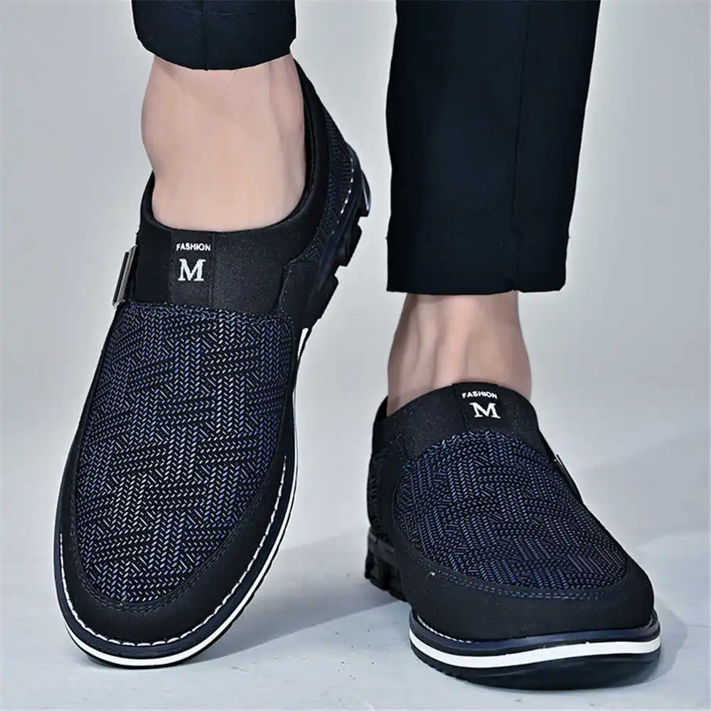Dark Blue 44-45 Summer Shoes S - Khaki Formal Wear Men recension och pris