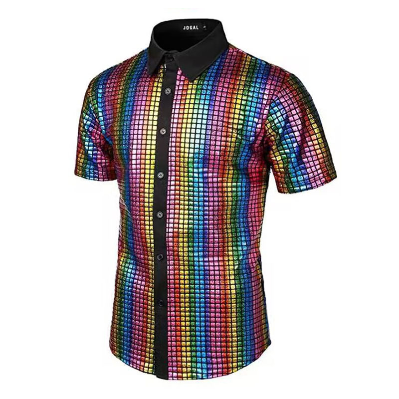 Men Retro 70s Disco Sequined B - Men'S Medieval Formal Wear recension och pris