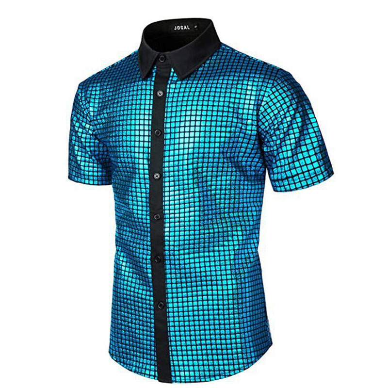 Men Retro 70s Disco Sequined B - Men'S Medieval Formal Wear recension och pris