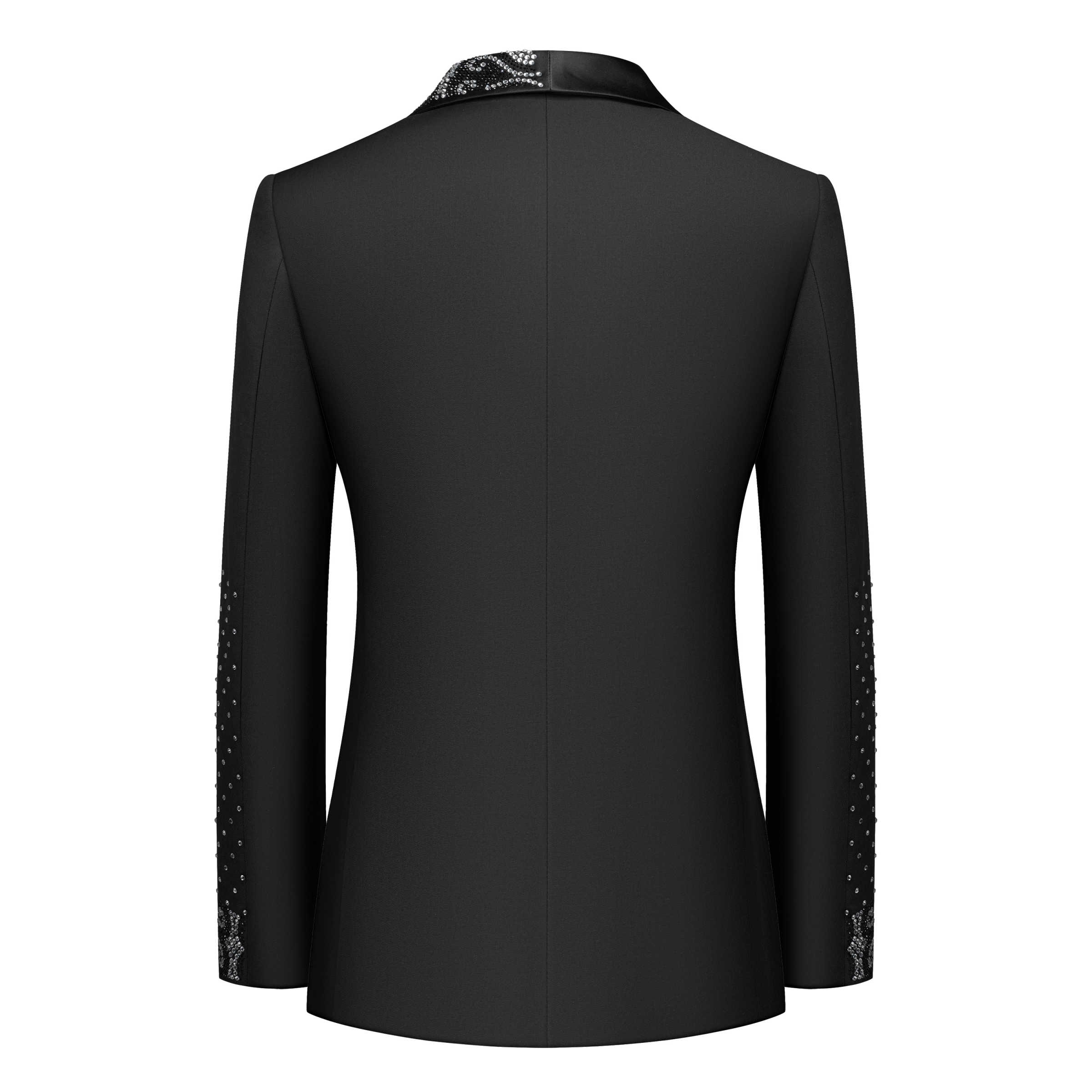 Real Picture Men Suit Crystal  - Men'S Formal Wear No Suit recension och pris