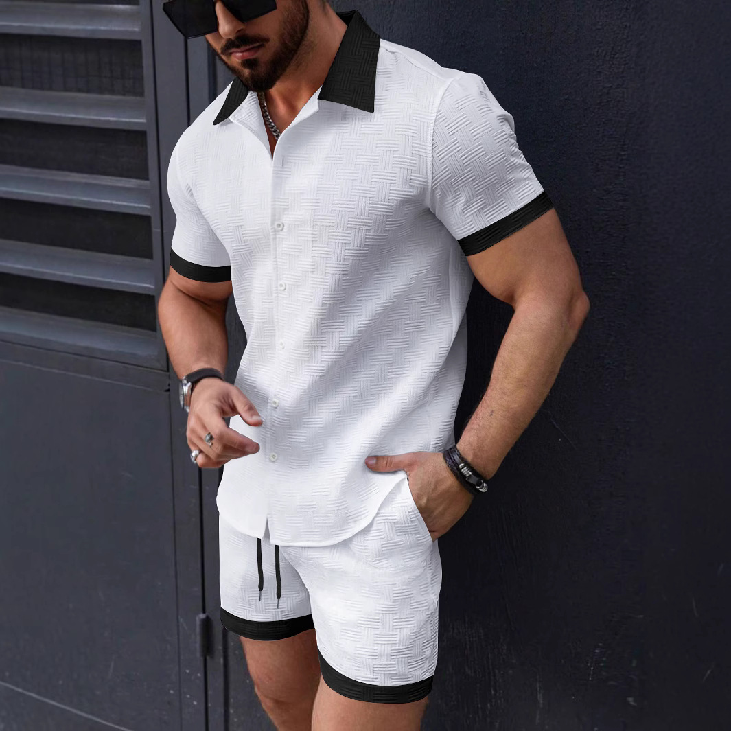 Matching Sets Trend Men Suit   - Men'S Formal Beach Wear recension och pris
