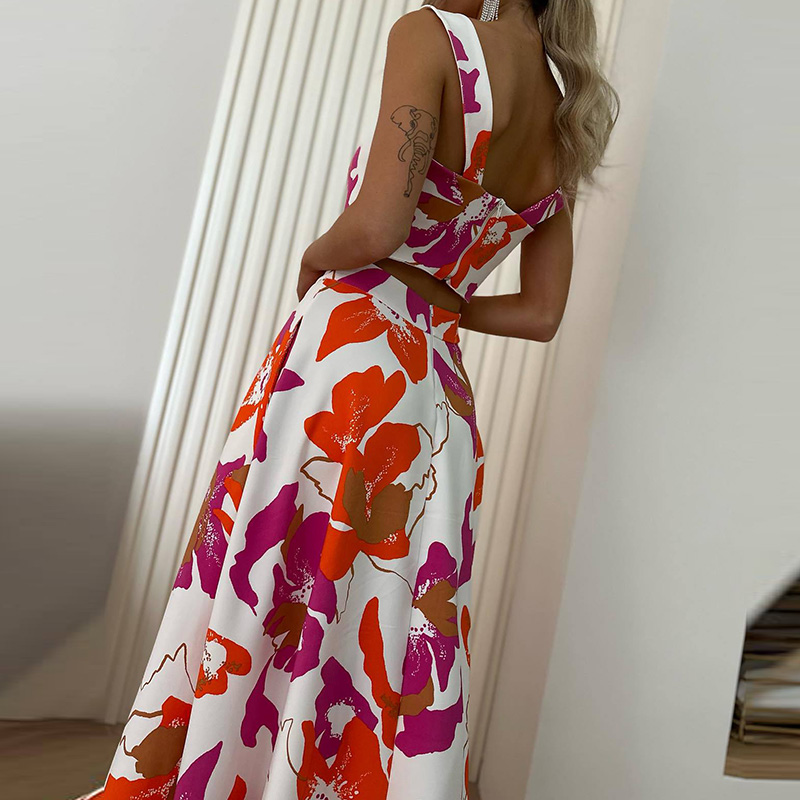 Sexy Off Shoulder Sling Top &  - Pocket Square Set recension och pris