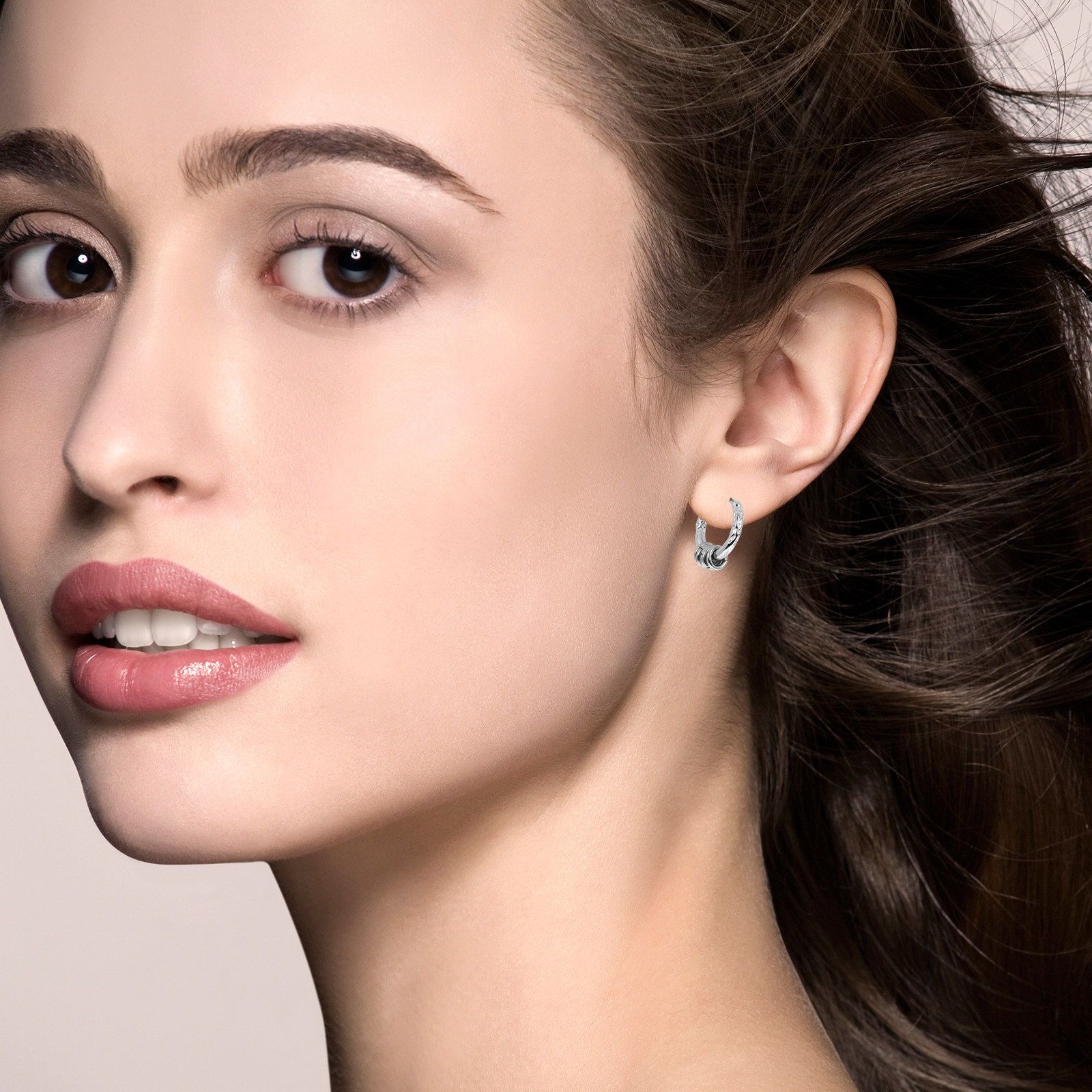 Thick Hoop Earrings for Women  - Men'S Formal Ethnic Wear recension och pris