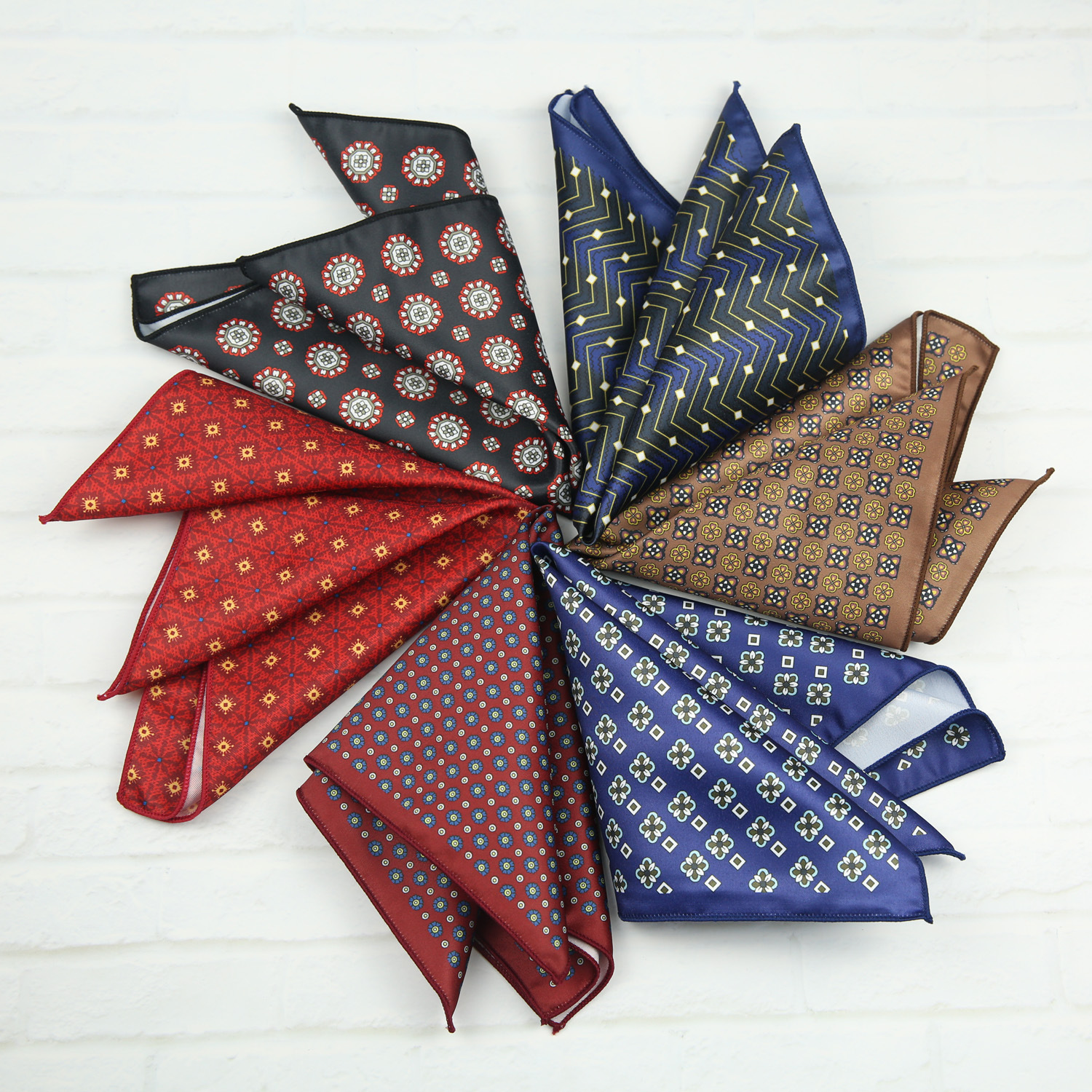 2026 Oversized Silky Pocket Sq - Pocket Square Set recension och pris
