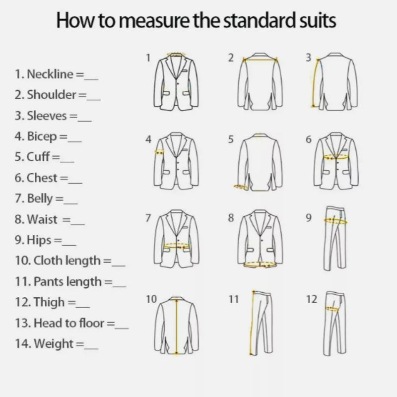 Formal Wedding Tuxedos 3 Pcs P - Men'S Formal Wear No Suit recension och pris