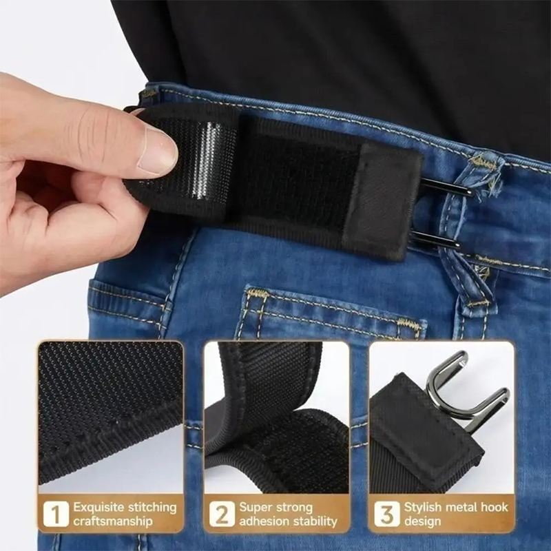 Unisex Buckleless Elastic Wais - Men Formal Wear With Jeans recension och pris