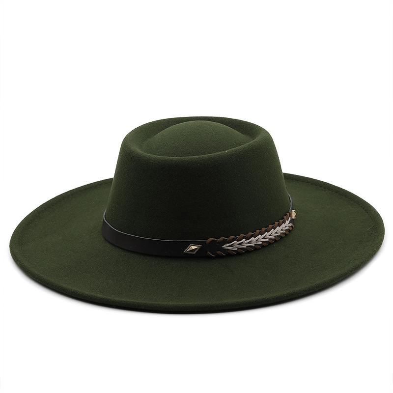Classic Felt Wide Brim Panama  - Men'S Formal Ethnic Wear recension och pris