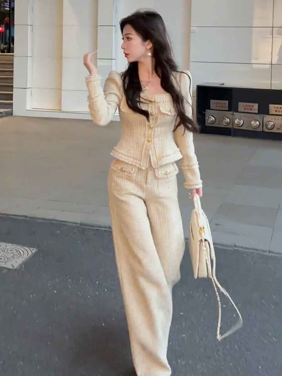 2024 Winter Women's Fashion an - Pocket Square Set recension och pris
