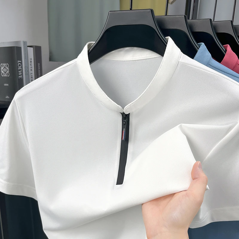 Mens Business Formal Half Zip  - Men'S Polo Formal Wear recension och pris