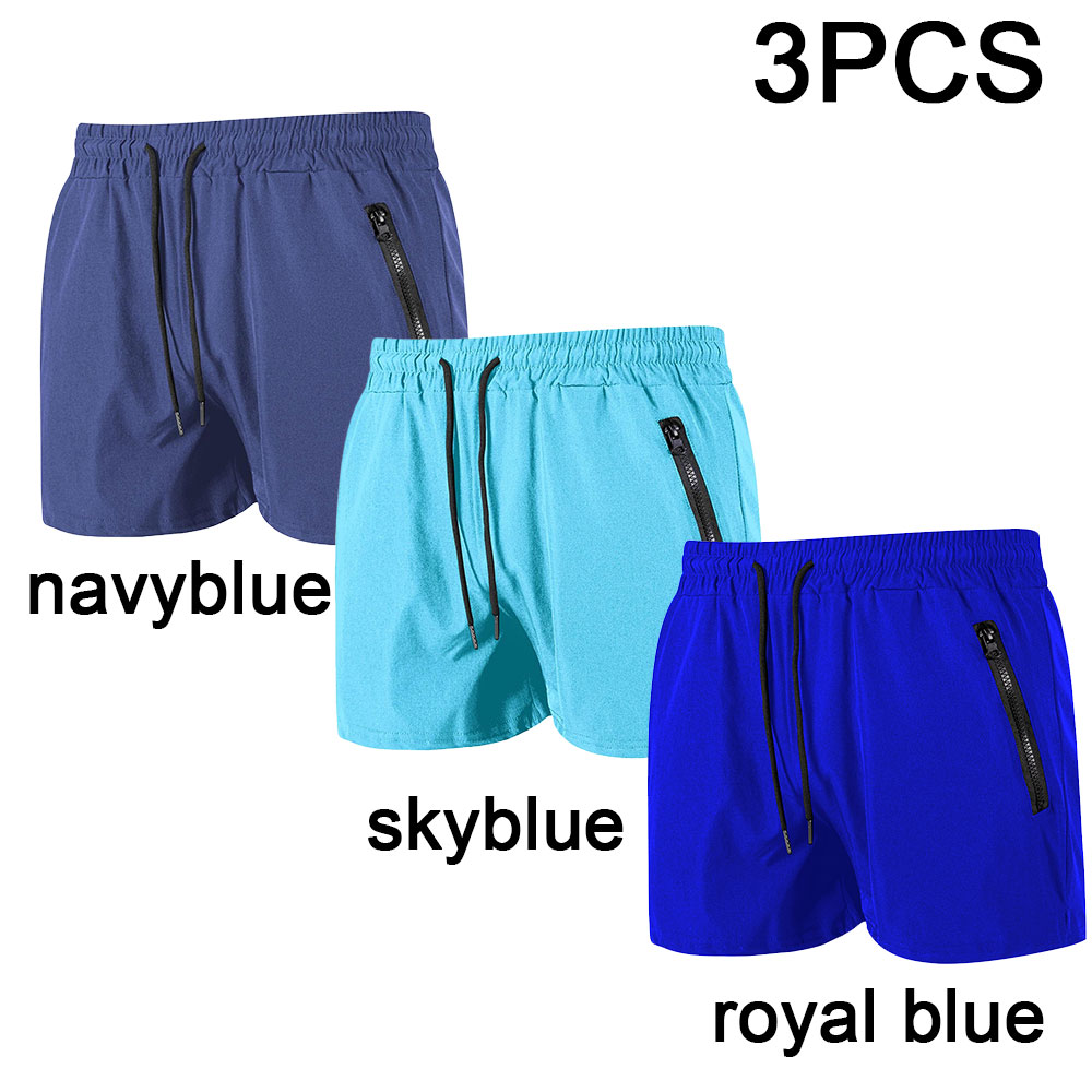 3PCS Swim Trunks with Zipper P - Men'S Formal Beach Wear recension och pris