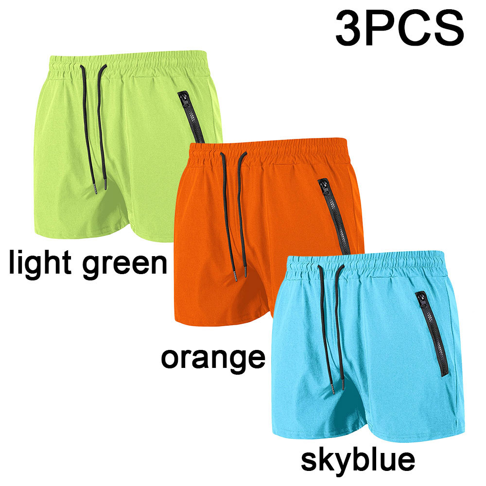 3PCS Swim Trunks with Zipper P - Men'S Formal Beach Wear recension och pris