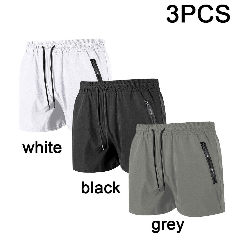 3PCS Swim Trunks with Zipper P - Men'S Formal Beach Wear recension och pris