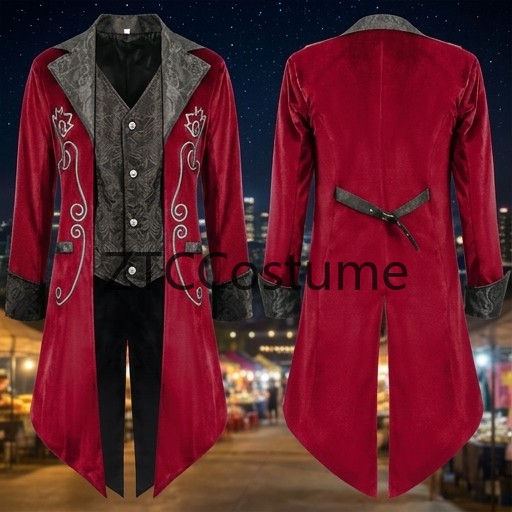 Steampunk Victorian Tailcoat M - Men'S Medieval Formal Wear recension och pris