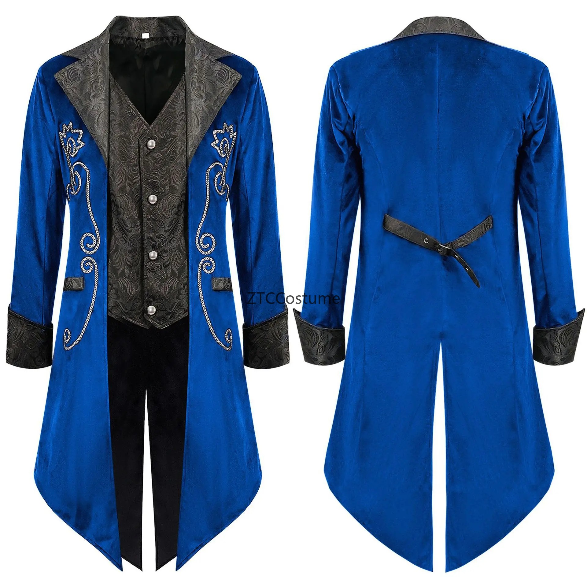 Steampunk Victorian Tailcoat M - Men'S Medieval Formal Wear recension och pris
