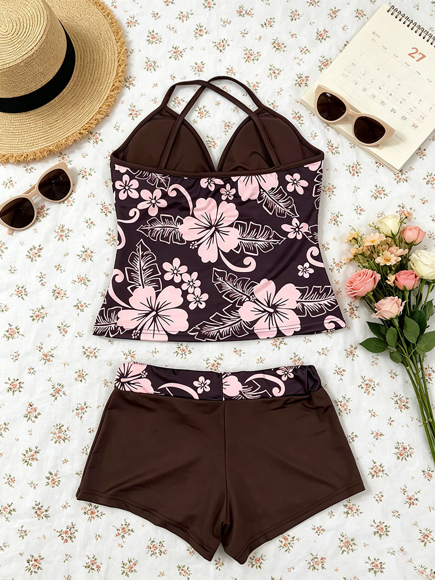 Y2K Ladies Tropical Hibiscus M - Men'S Formal Beach Wear recension och pris
