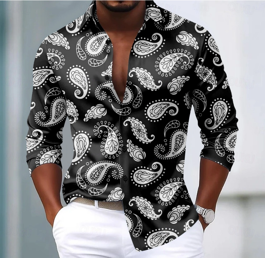 Men's Paisley Floral Print Eth - Men'S Formal Ethnic Wear recension och pris