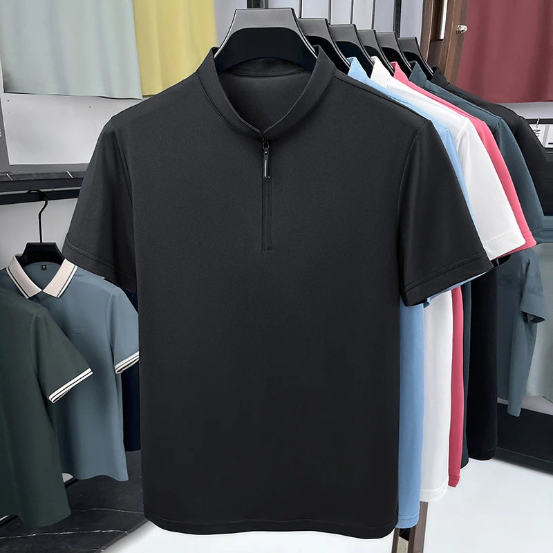 Mens Business Formal Half Zip  - Men'S Polo Formal Wear recension och pris